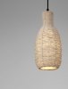 Lampa wisząca pleciona sznurek stożkowa boho rystykalna minimalistyczna industrialna nad stół do salonu sypialni CASRELIO LE45377 Luces Exclusivas